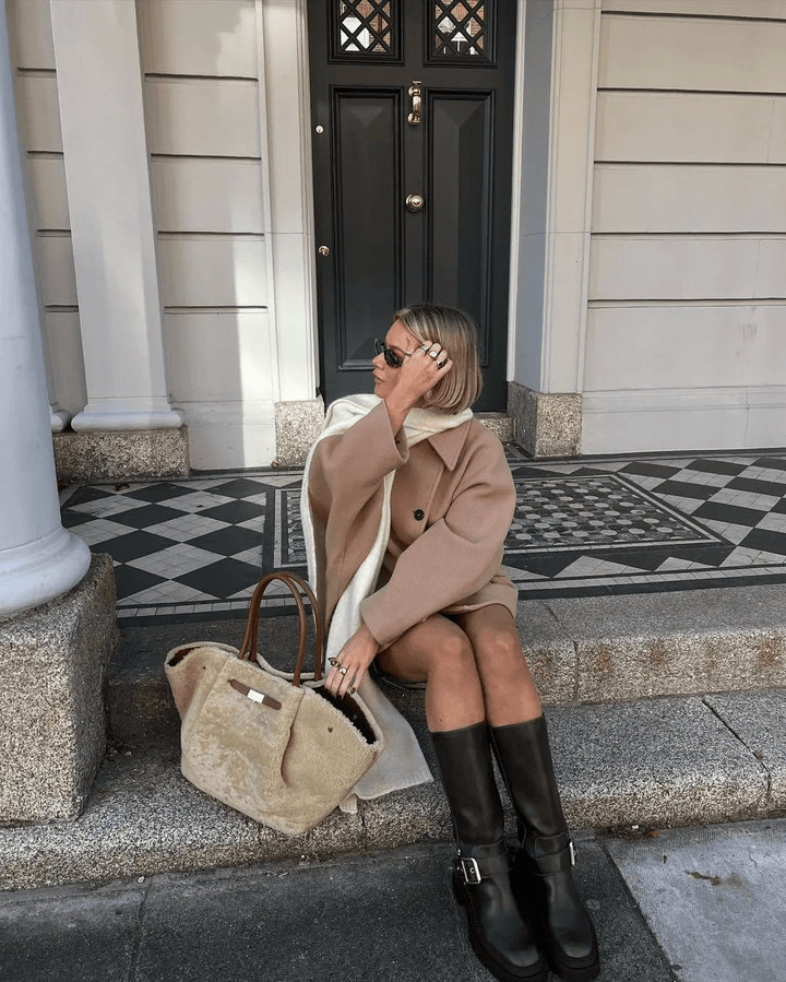 Zadie - Manteau ample avec poches