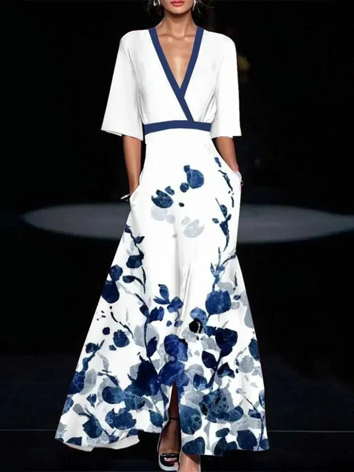 Robe Élégante en Coton avec Manches pour Femmes – Style Décontracté et Chic pour Toutes les Occasions