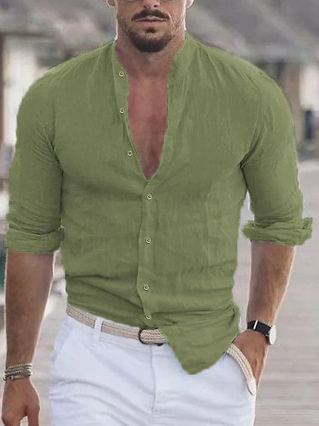 Jamie - Das stylische Leinenhemd