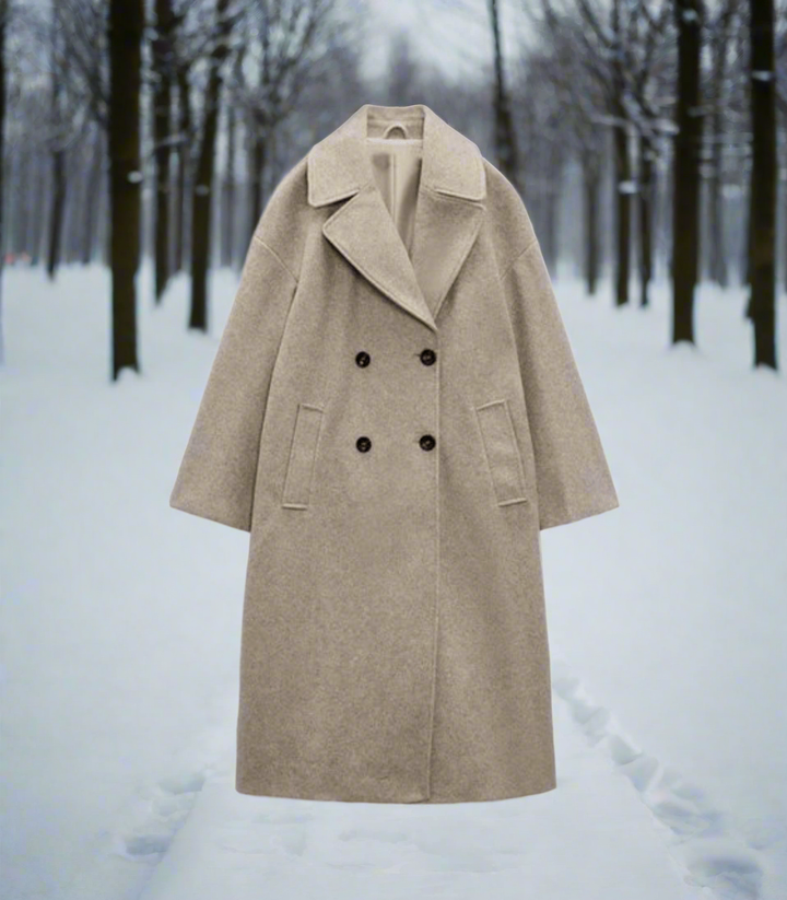 Manteau d'hiver décontracté, classique et chaud pour femme