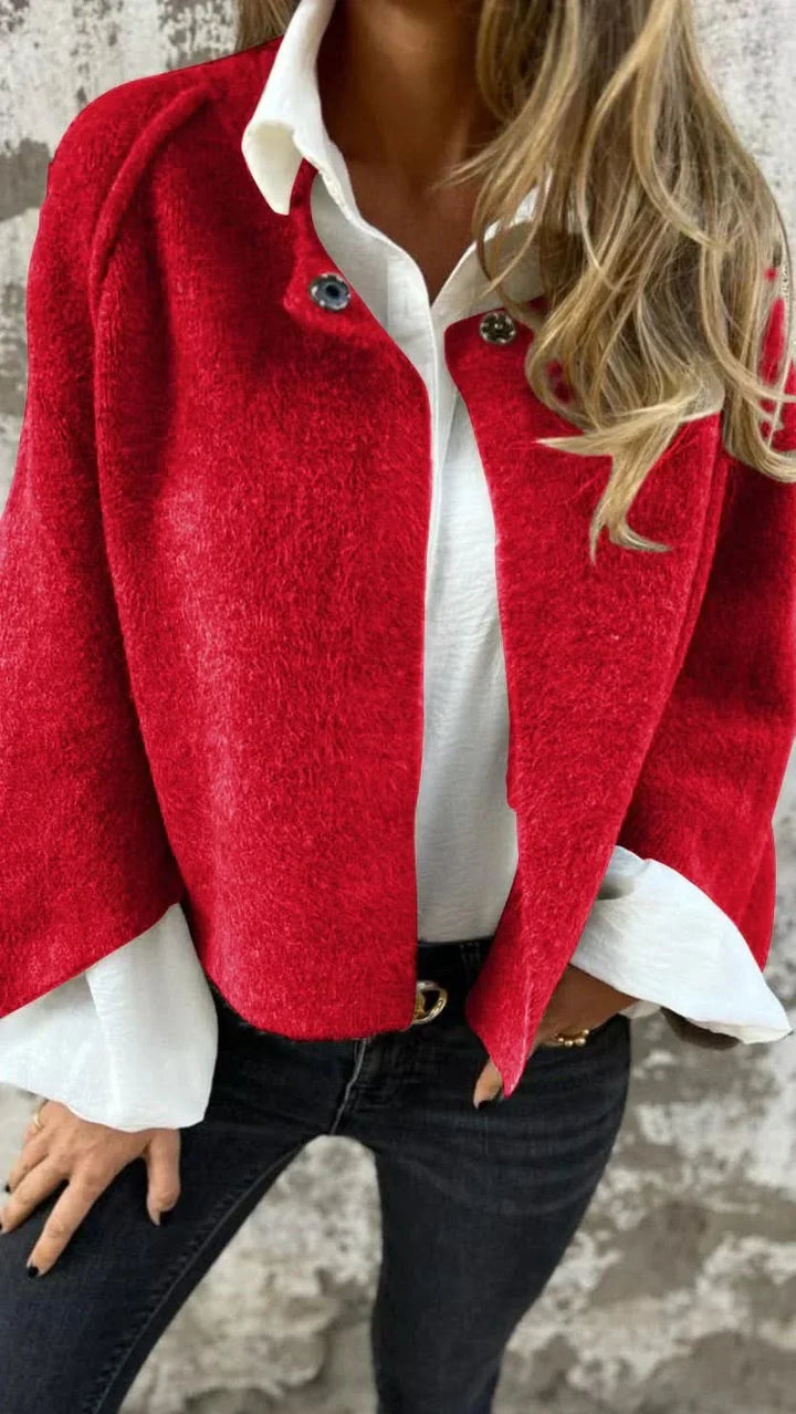 Gilet d'hiver élégant et confortable à la mode pour femmes