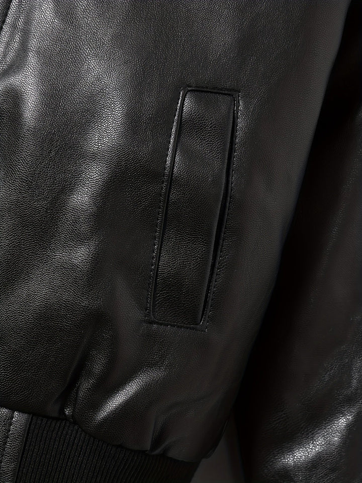 Thomas – Manteau robuste avec col montant et fermeture éclair pour garçons