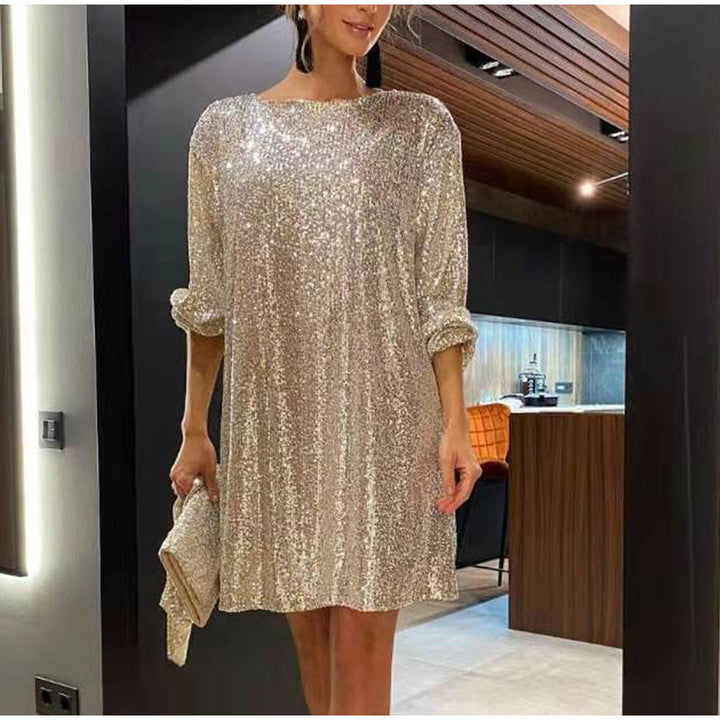 Babette - Mini-robe de cocktail à sequins pour Femme