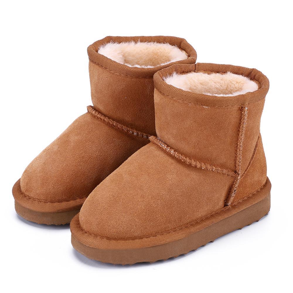 Bottes d'Hiver pour Enfants LisanneBoots I Chaussures Chaudes et Confortables