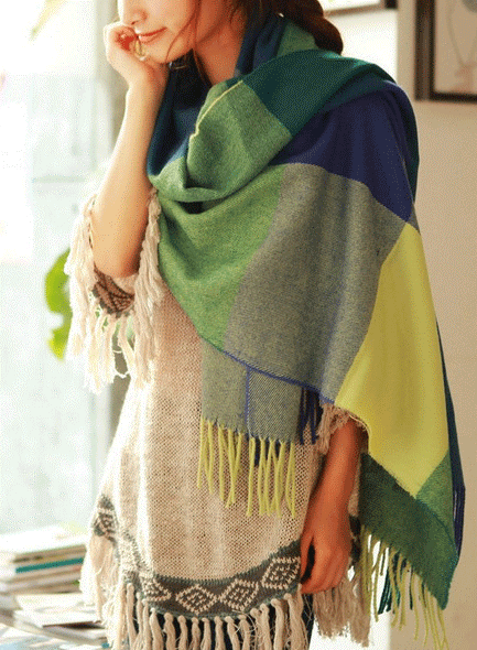 Coleen Cashmere Scarf | Warm and Elegant for Autumn