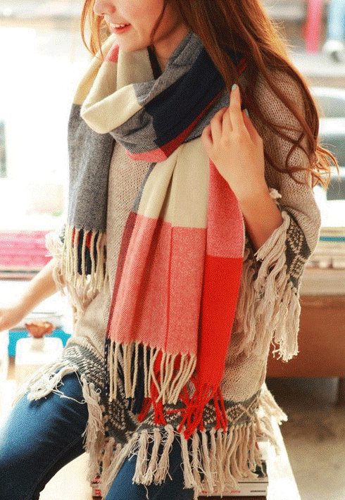 Coleen Cashmere Scarf | Warm and Elegant for Autumn