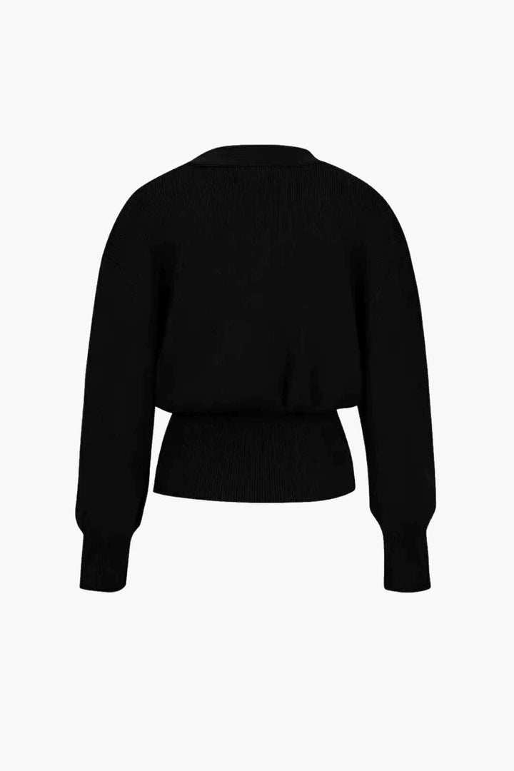 Cardigan avec un col en V