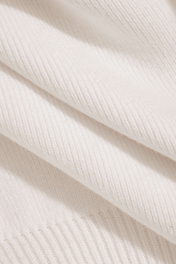 Cardigan avec un col en V