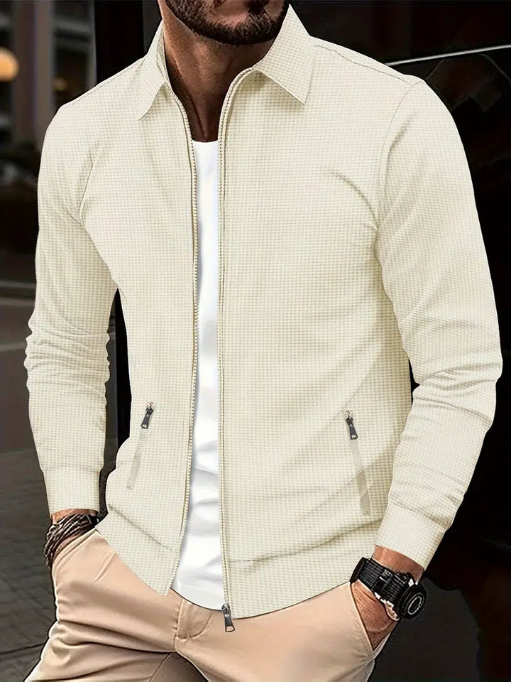 Surchemise Dutton pour Homme – Élégance Décontractée avec Fermeture Éclair
