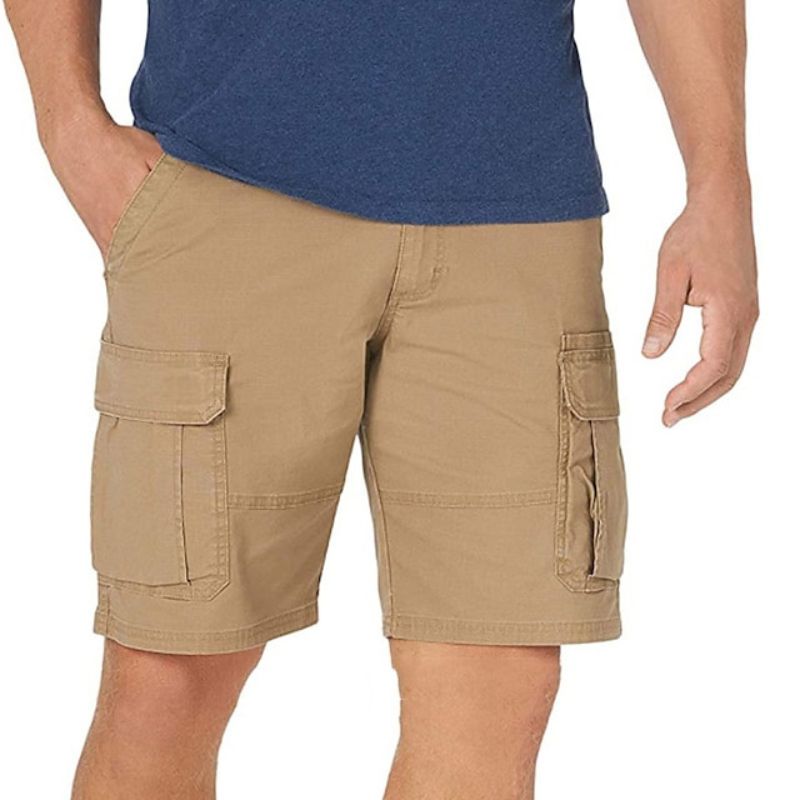 Short cargo homme coupe droite – Léger, pratique, idéal pour été, ville et outdoor