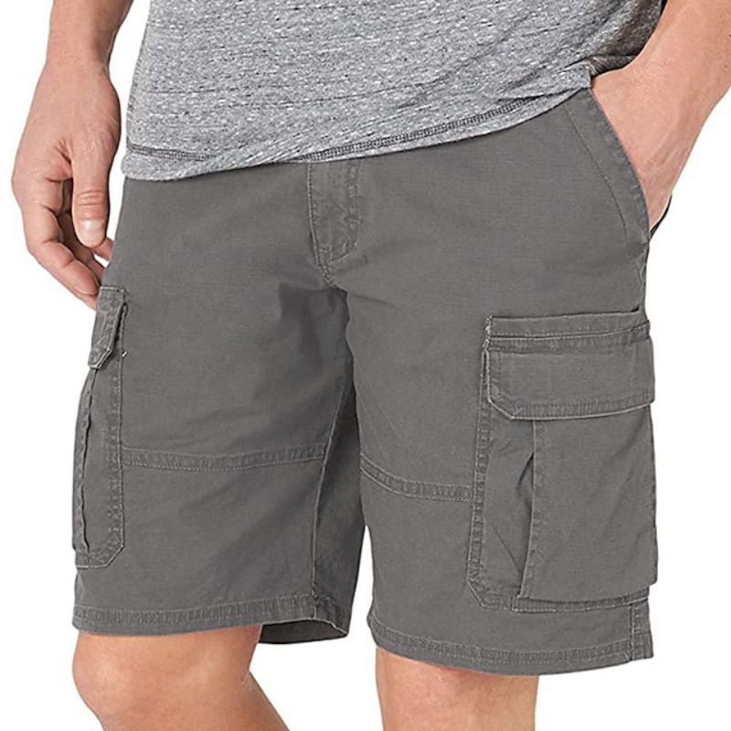 Short cargo homme coupe droite – Léger, pratique, idéal pour été, ville et outdoor
