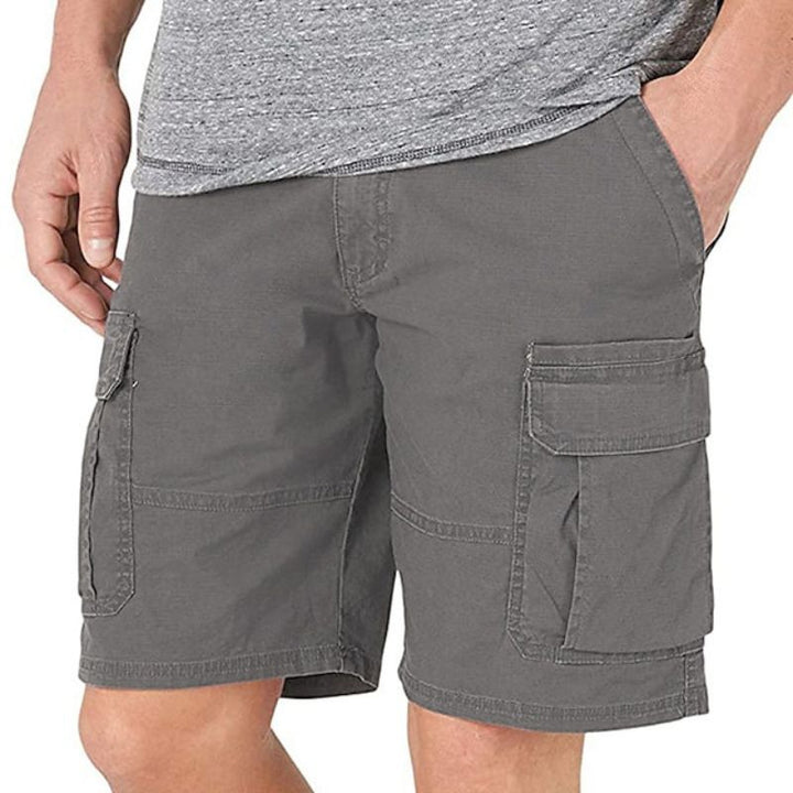 Short cargo homme coupe droite – Léger, pratique, idéal pour été, ville et outdoor