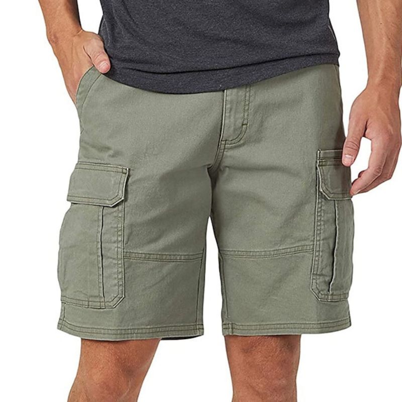 Short cargo homme coupe droite – Léger, pratique, idéal pour été, ville et outdoor