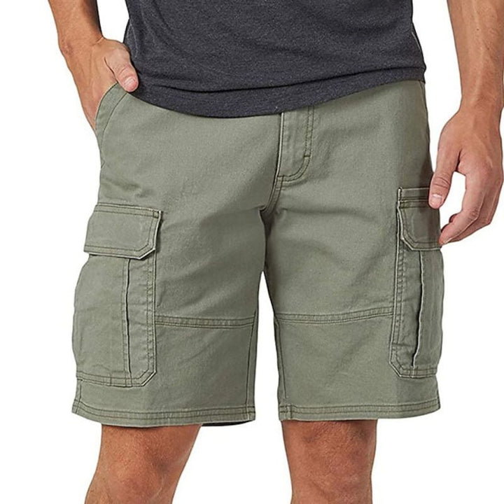 Short cargo homme coupe droite – Léger, pratique, idéal pour été, ville et outdoor