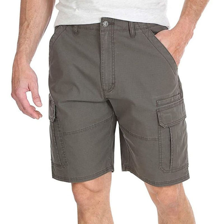Short cargo homme coupe droite – Léger, pratique, idéal pour été, ville et outdoor