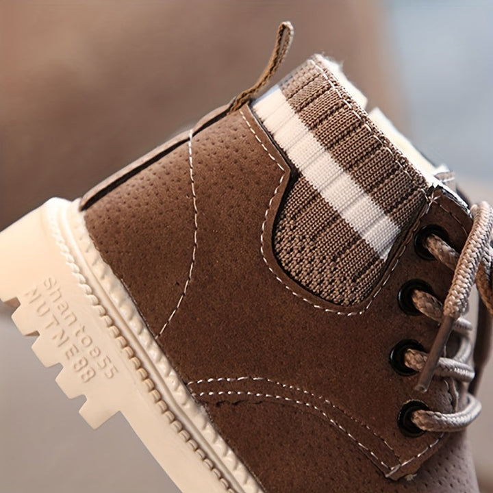 Luca – Bottines d'extérieur pour garçons avec doublure en polaire