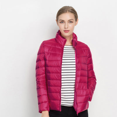 Veste en duvet légère et imperméable pour l'automne 2025 - Élégance urbaine