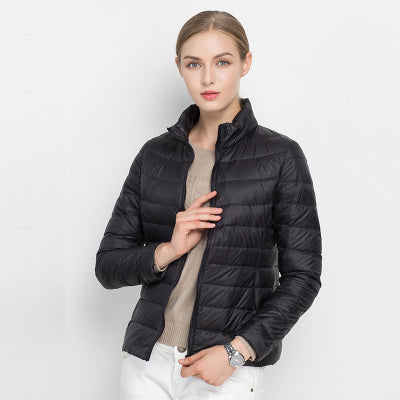Veste en duvet légère et imperméable pour l'automne 2025 - Élégance urbaine