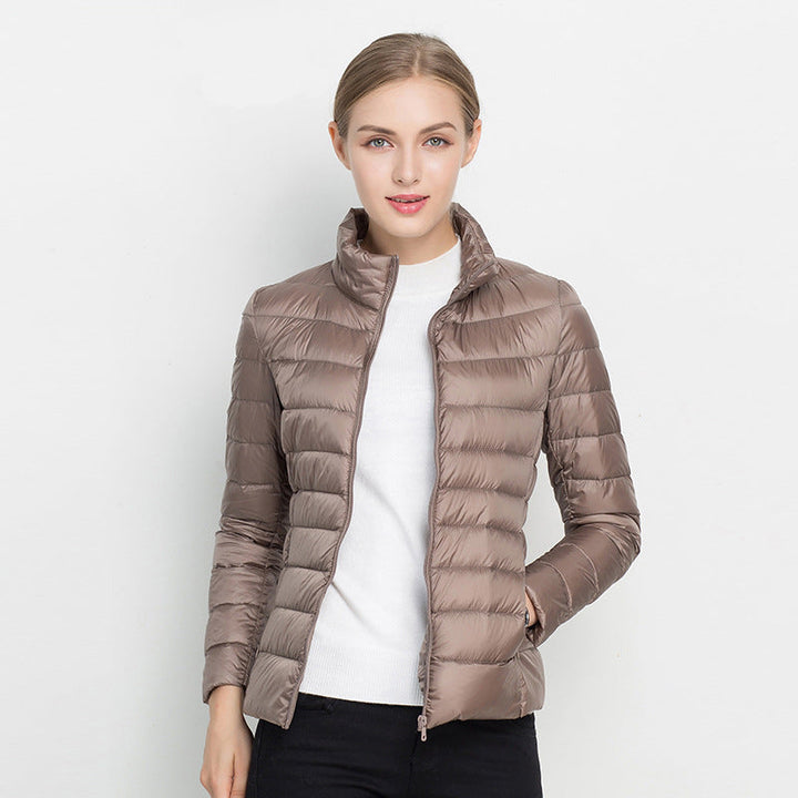 Veste en duvet légère et imperméable pour l'automne 2025 - Élégance urbaine