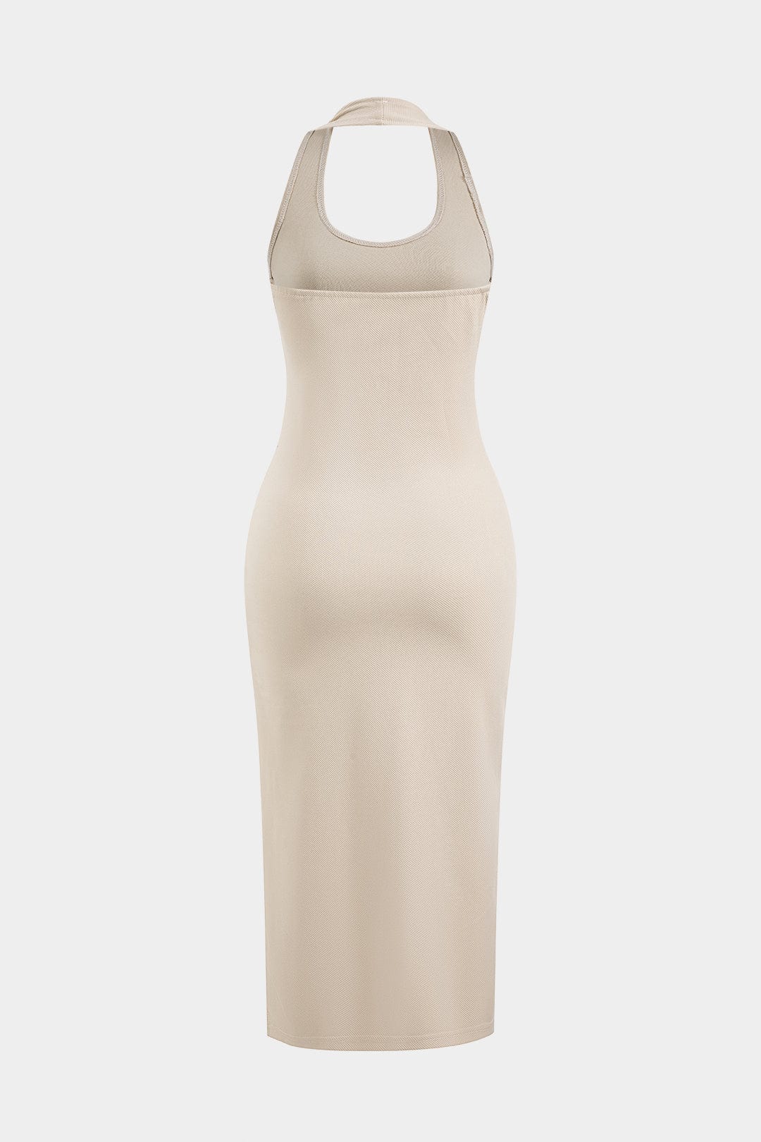 Robe Dos Nu à Capuche - Confort et Élégance Décontractée