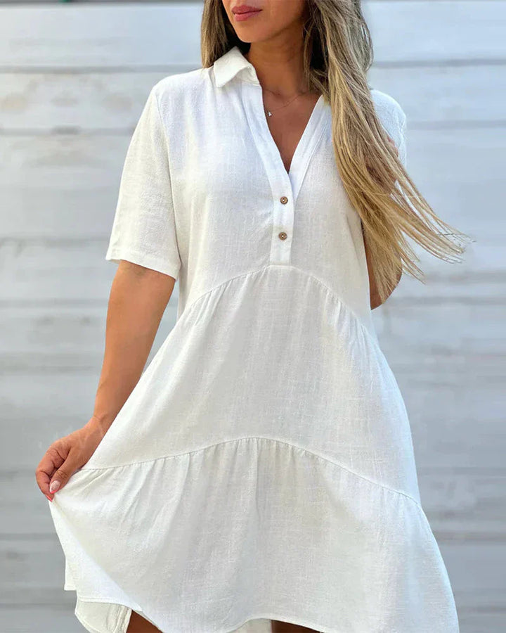 Sommerkleid mit Knöpfen