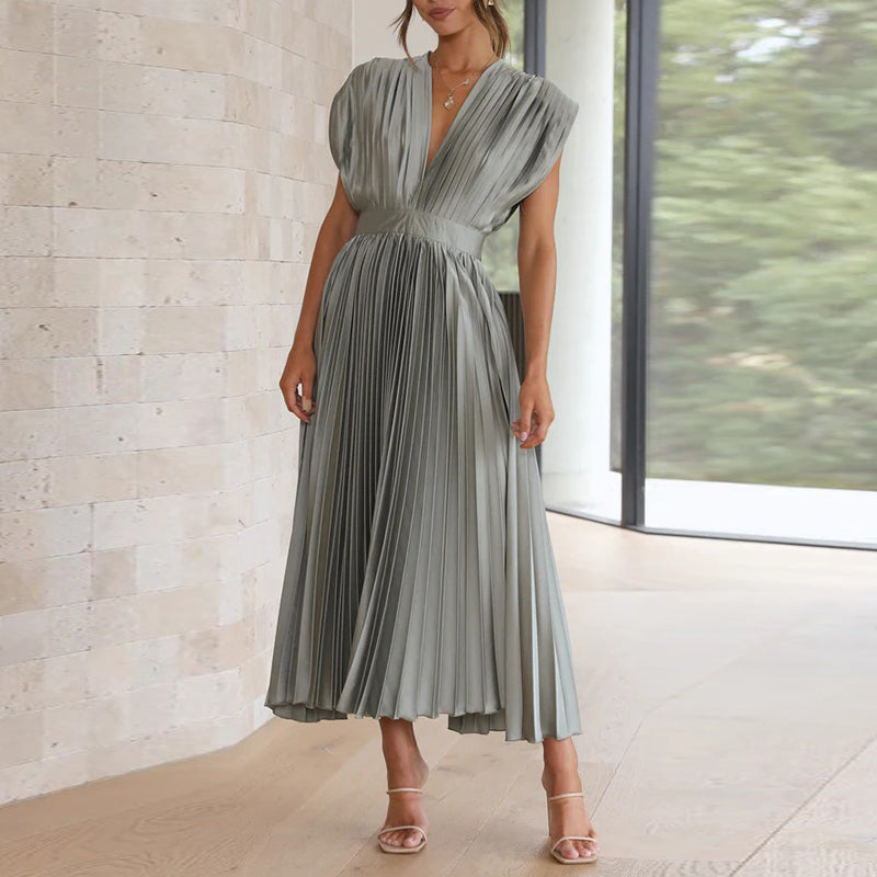 Meily | Abito da invitata a matrimonio chic per donna | Midi