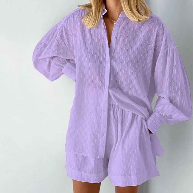 Ensemble Lilly Deux Pièces – Élégance Moderne et Confort Exceptionnel