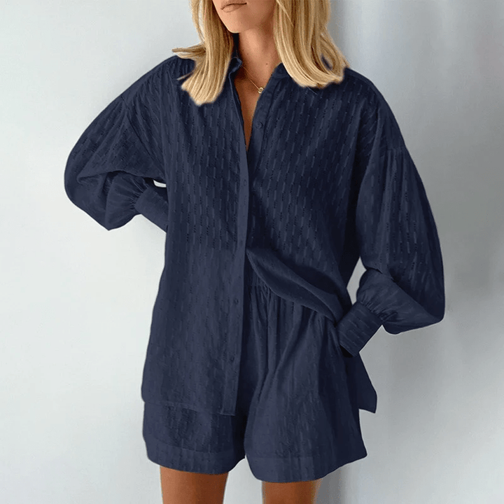 Ensemble Lilly Deux Pièces – Élégance Moderne et Confort Exceptionnel