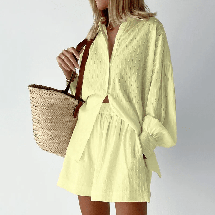 Ensemble Lilly Deux Pièces – Élégance Moderne et Confort Exceptionnel