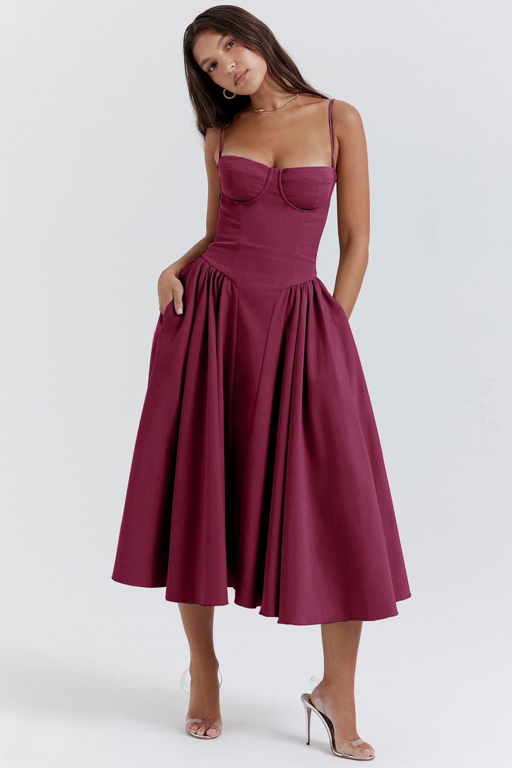 Robe d'été sculptante