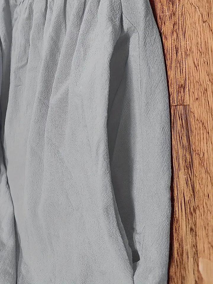Robe en Lin Premium avec Poches – Élégance Intemporelle et Confort pour Chaque Saison