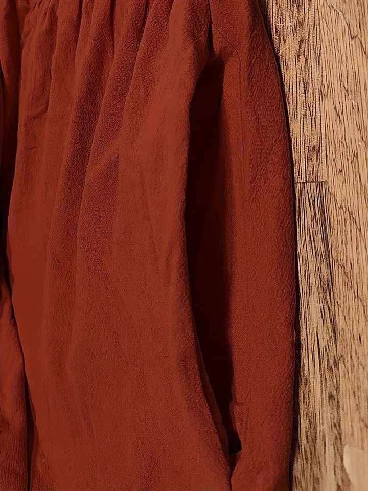 Robe en Lin Premium avec Poches – Élégance Intemporelle et Confort pour Chaque Saison