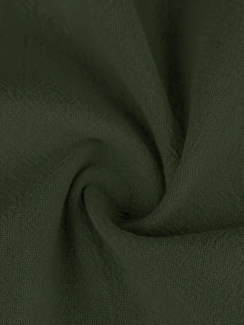 Robe en Lin Premium avec Poches – Élégance Intemporelle et Confort pour Chaque Saison