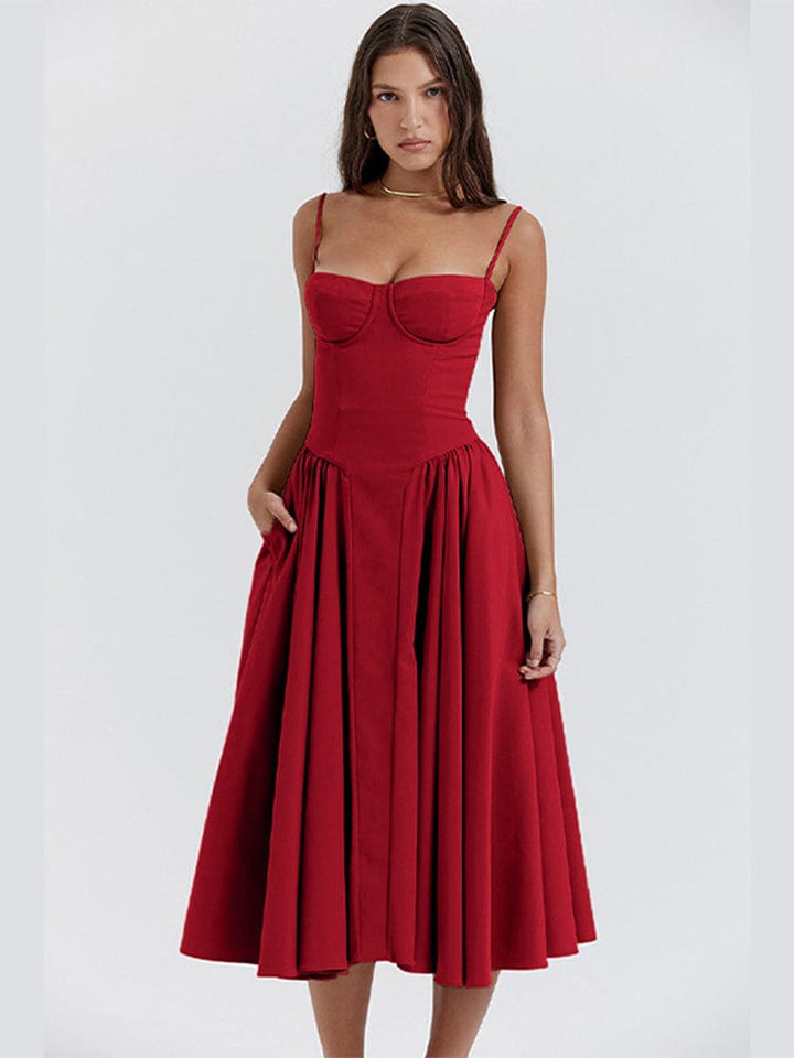 Robe d'été sculptante