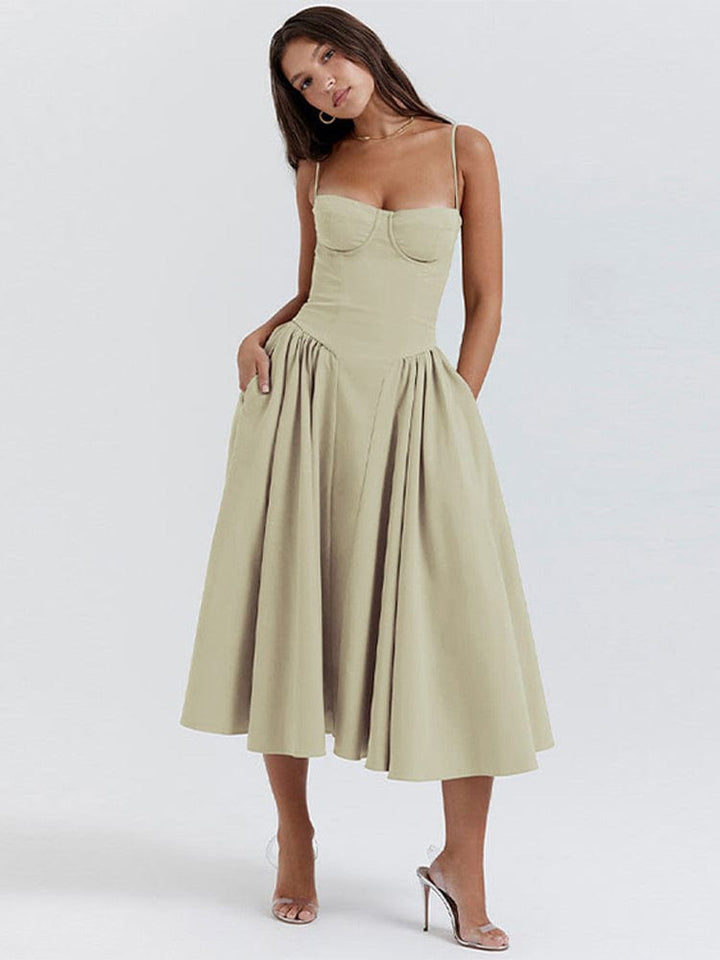 Robe d'été sculptante