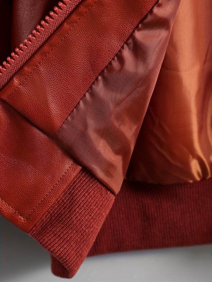 Thomas – Manteau robuste avec col montant et fermeture éclair pour garçons