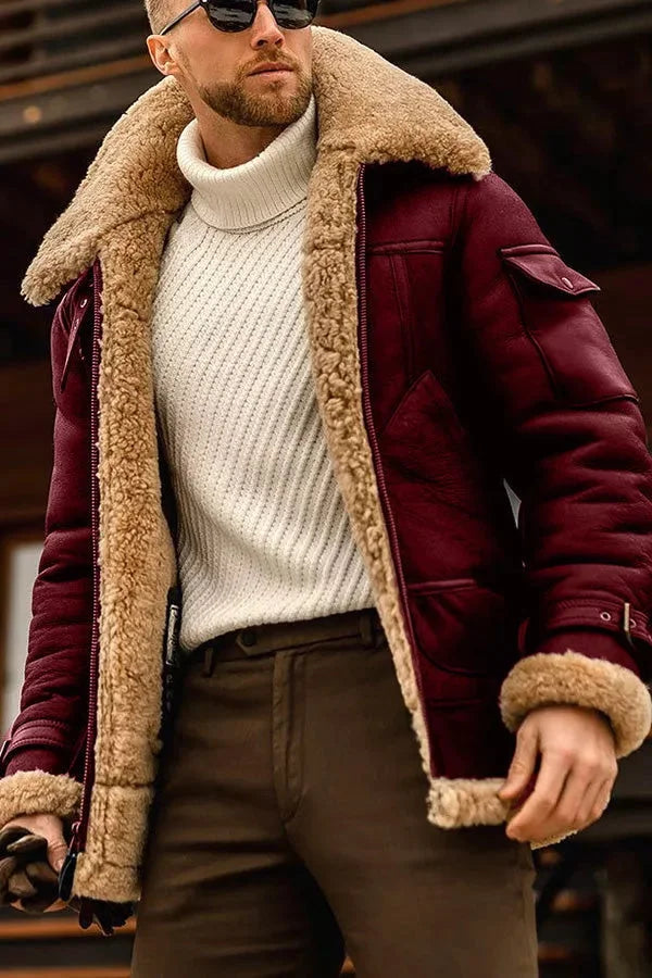 Veste en cuir - Vauquelin
