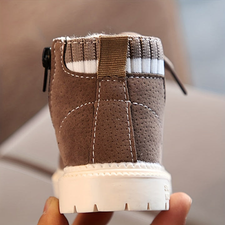 Luca – Bottines d'extérieur pour garçons avec doublure en polaire
