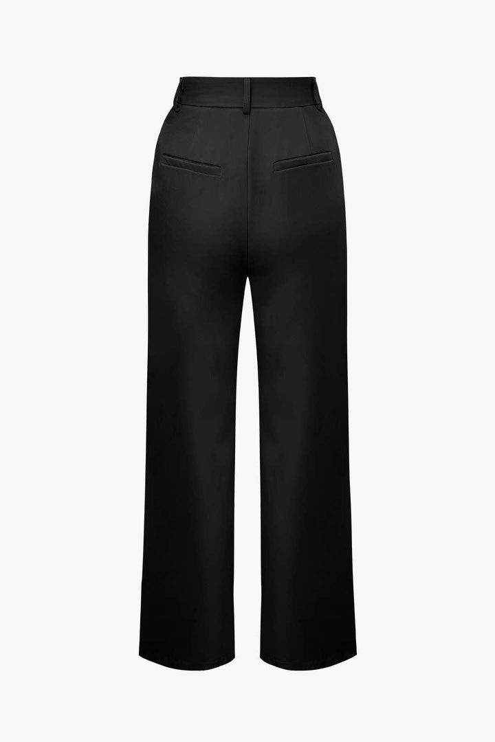 Ensemble Pantalon et Gilet à Revers - Élégance Décontractée