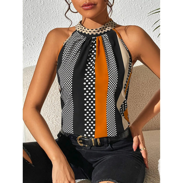 Clementina | Top da donna | Nero