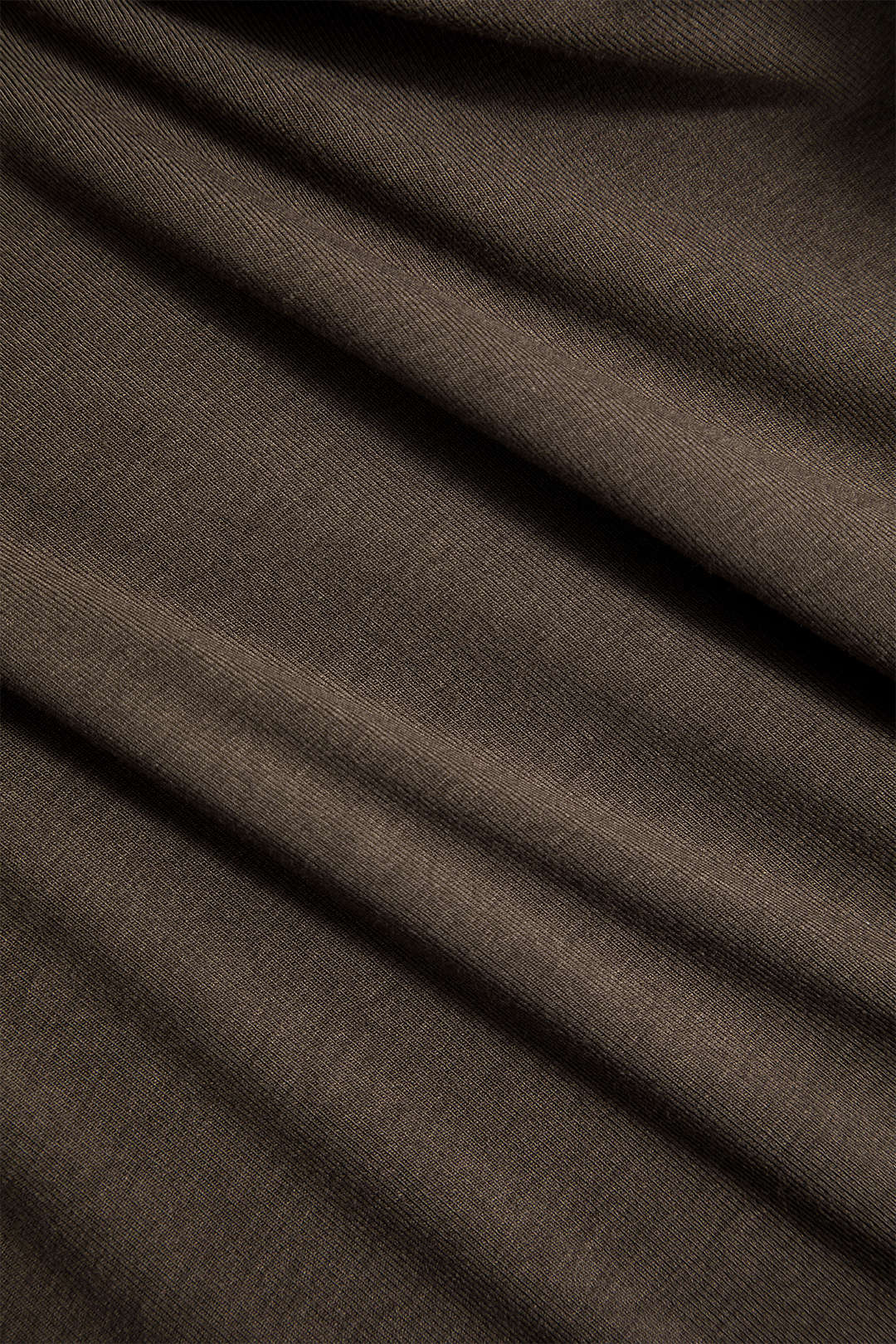 Mini robe à col rond en similicuir