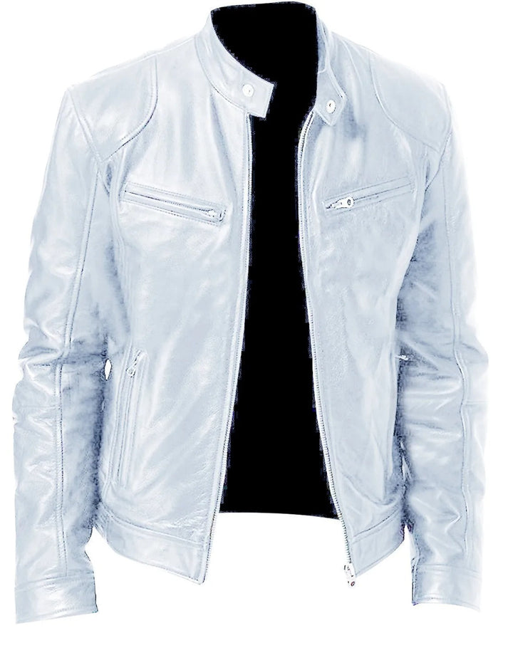 Veste en cuir élégante pour hommes - Dacian