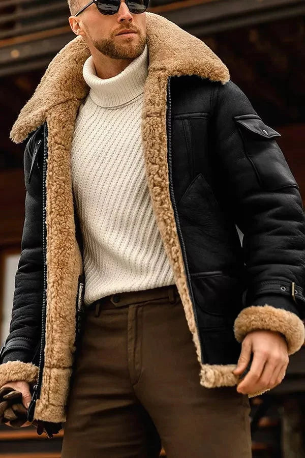 Veste en cuir - Vauquelin
