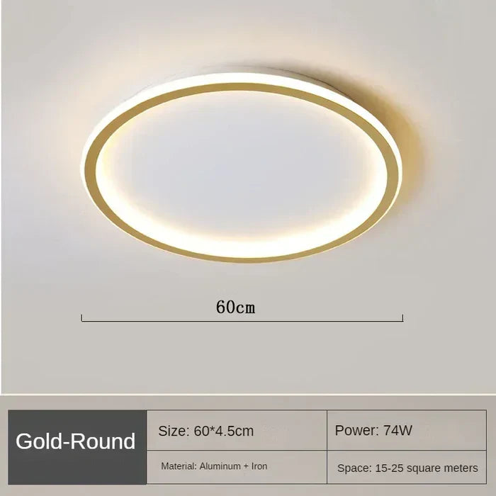 Plafoniera Rotonda Scandinava - AuroraSphere | Illuminazione Design Scandinavo per Interni Moderni