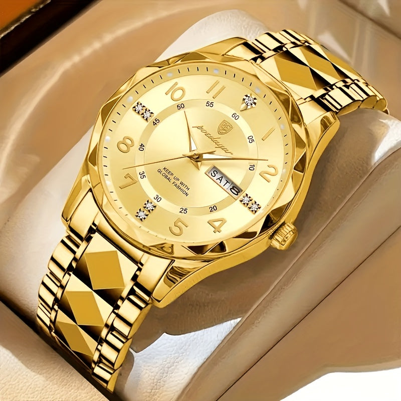 Multifunctional and Waterproof Sports Watch for Men - Titanium