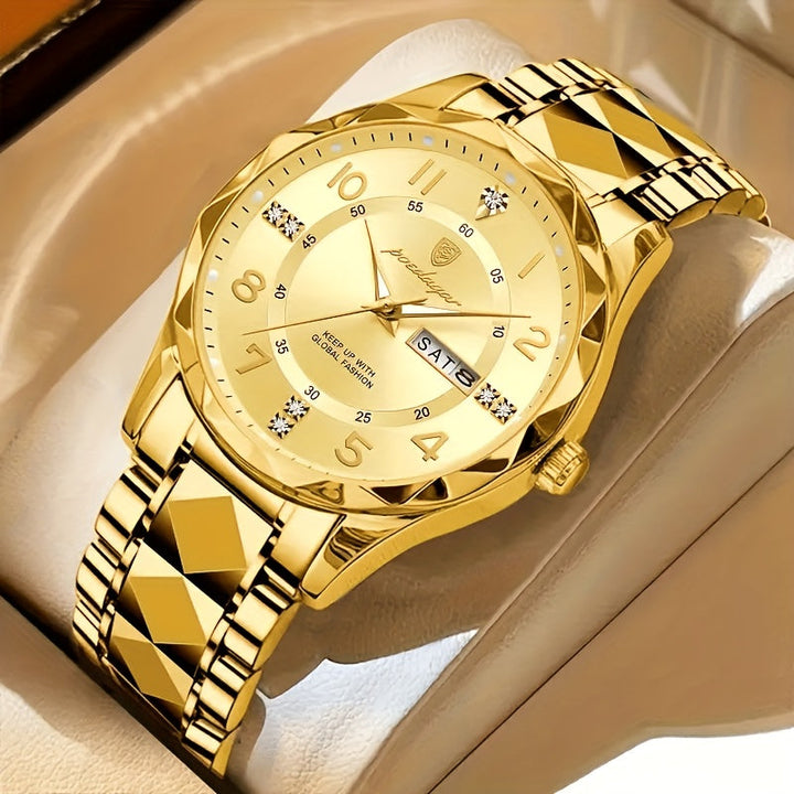 Multifunctional and Waterproof Sports Watch for Men - Titanium
