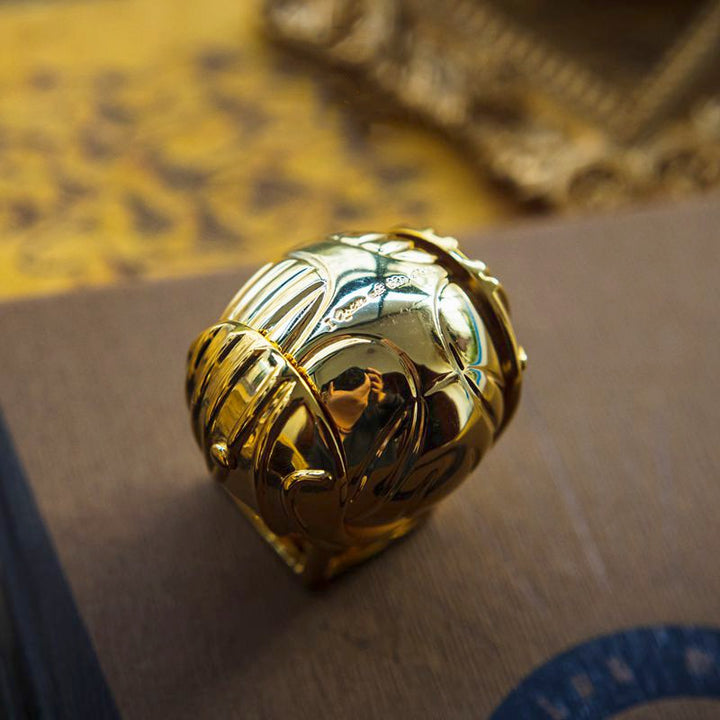 Luxury Jewelry Box | Golden Treasure Ring | Goldene Fang