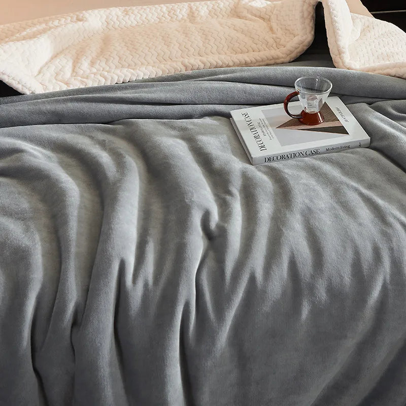 Luxury Winter Fleece Blanket - Cozy Winter Dream