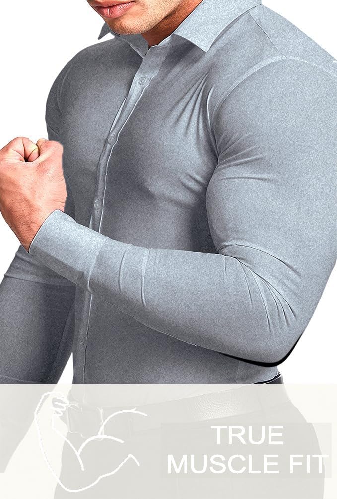 Men's Slim-Fit Shirt Spring 2025 – Wrinkle-Free – David