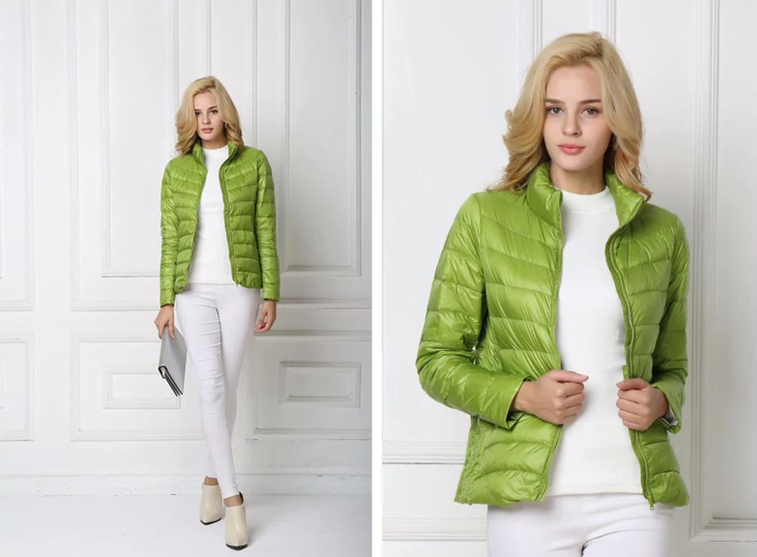 Veste en duvet légère et imperméable pour l'automne 2025 - Élégance urbaine